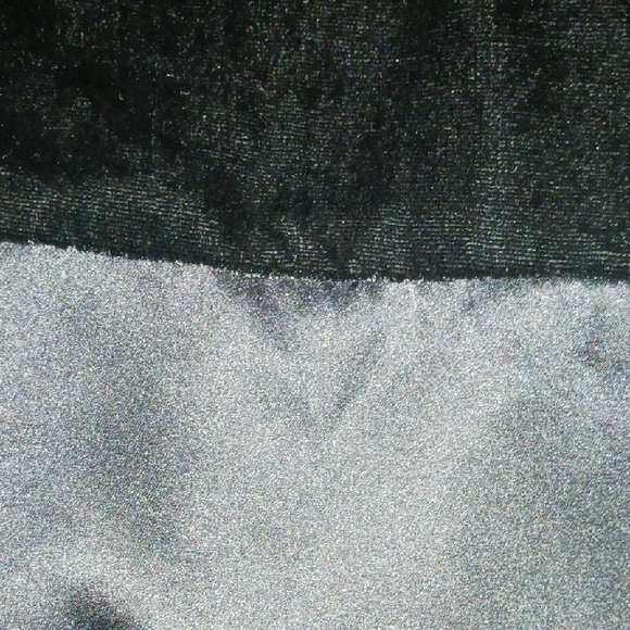 TALBOTS Black Silk Velvet Long Scarf/Wrap - Picture 8 of 13